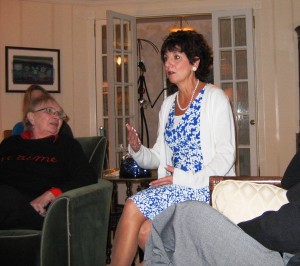 Assemblywoman-elect Connie Wagner addressing LWV Fair Lawn, December 2007