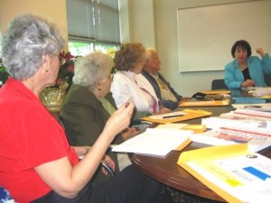 League members meet with K. Donovan