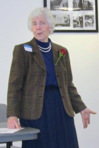Lucy Heller honoring Margaret Chase Smith